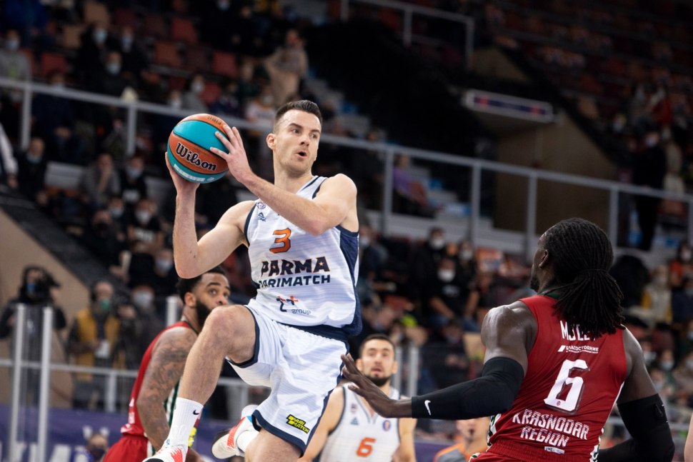 Парма Локомотив Кубань баскетбол