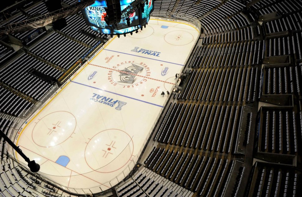 NHL Ice Hockey Rink