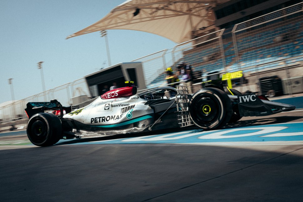 Mercedes f1 2022 car