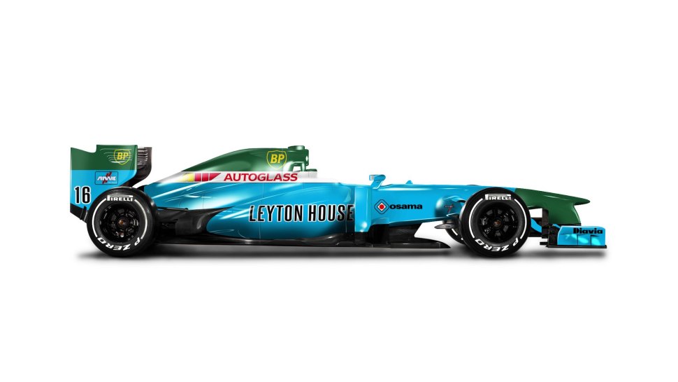 Гоночный f1 m38 зеленый