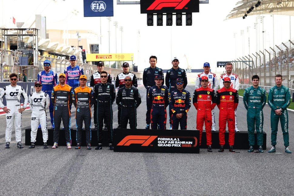 F1 2022 пилоты
