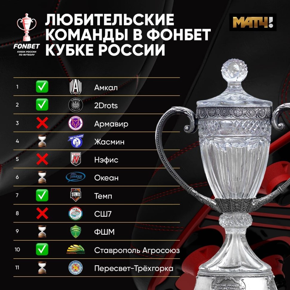 Кубок России сетка