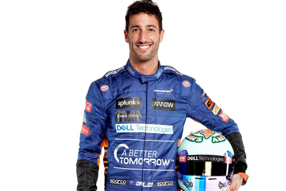 Daniel Ricciardo MCLAREN 2021