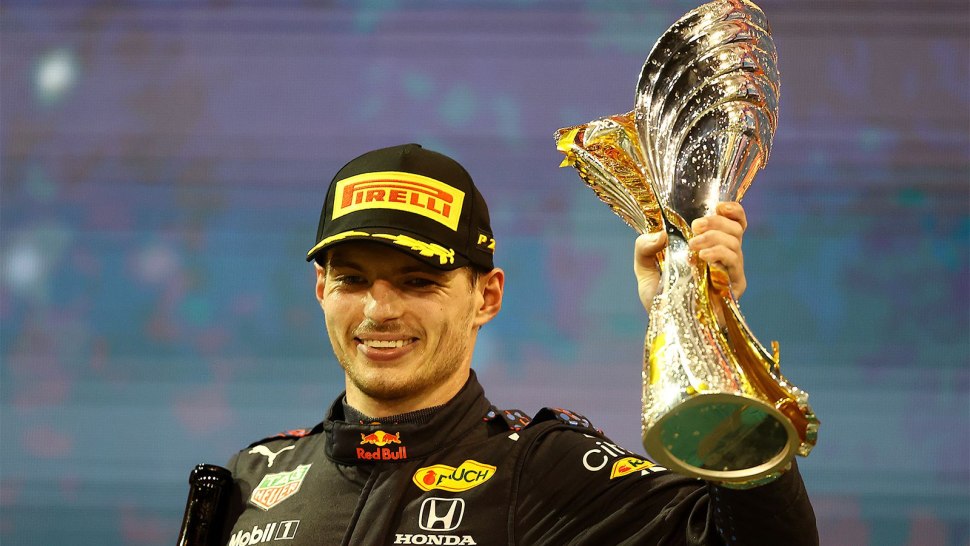 Ферстаппен чемпион 2021 Абу Даби