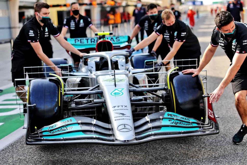 Mercedes w13 f1