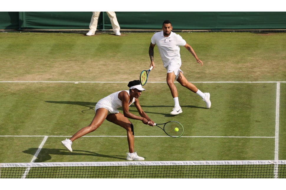 Показательный матч ветеранов тенниса Wimbledon