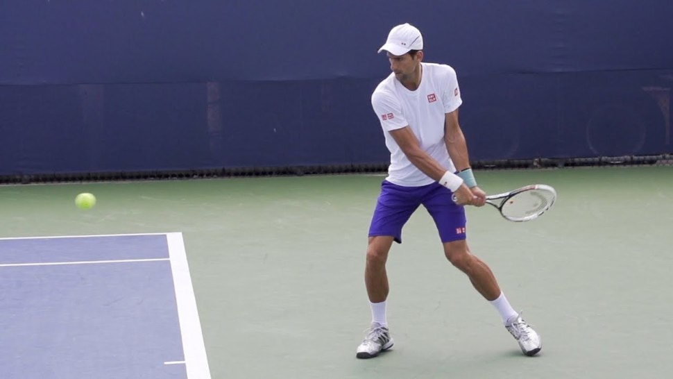 Djokovic backhand