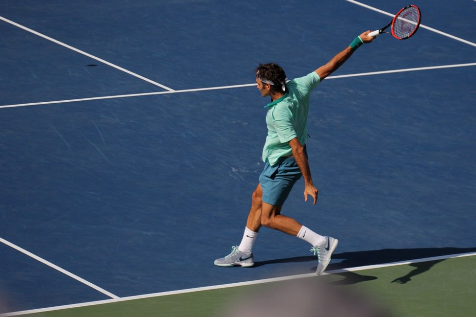 Roger Federer backhand