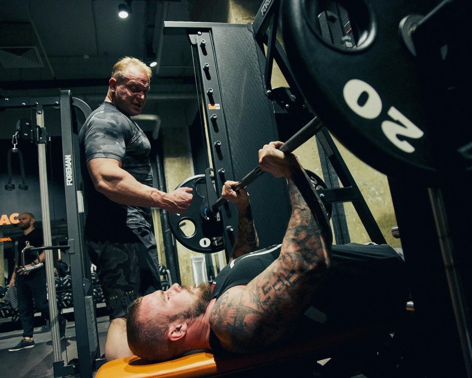Barbell Curls Seated