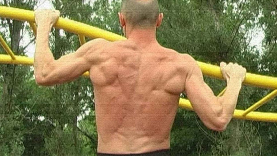 Накачался на турнике