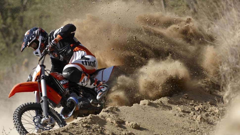 KTM кросс грязь