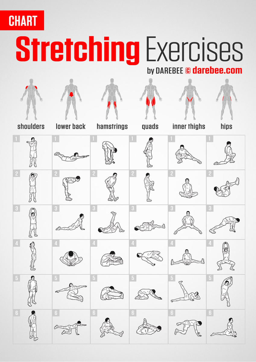 Stretching упражнения