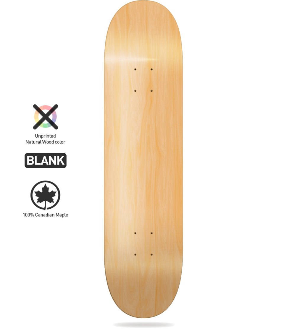 Blank Deck Skating