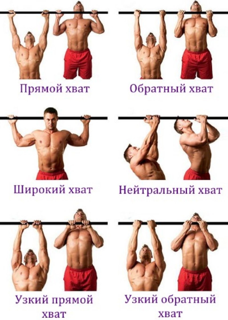 Комплекс упражнений для подтягивания на турнике с нуля