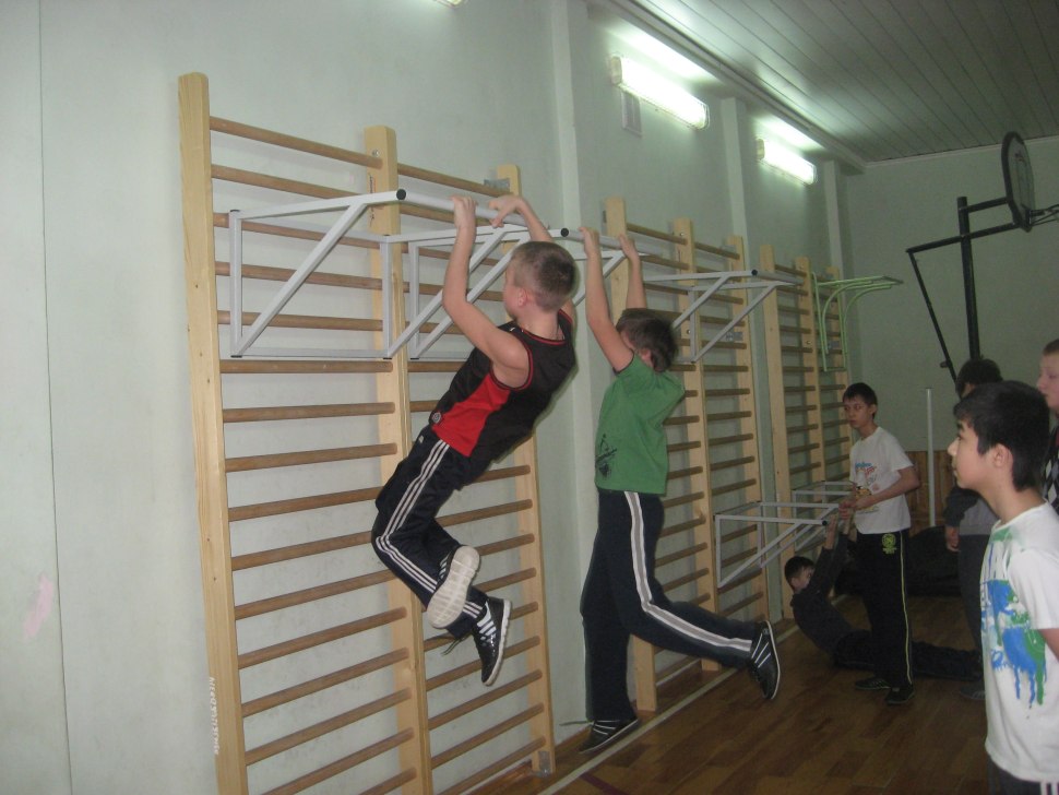 Турник в школе