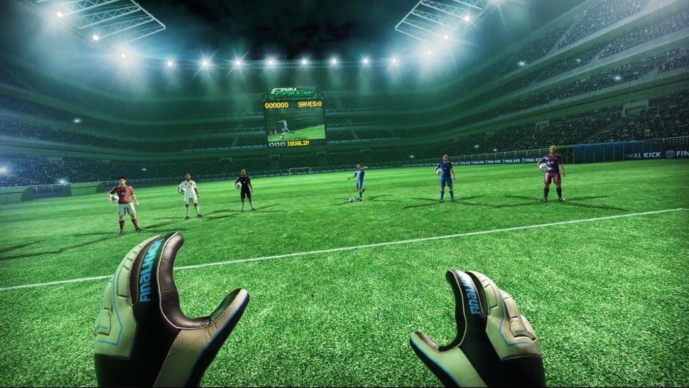 VR футбол