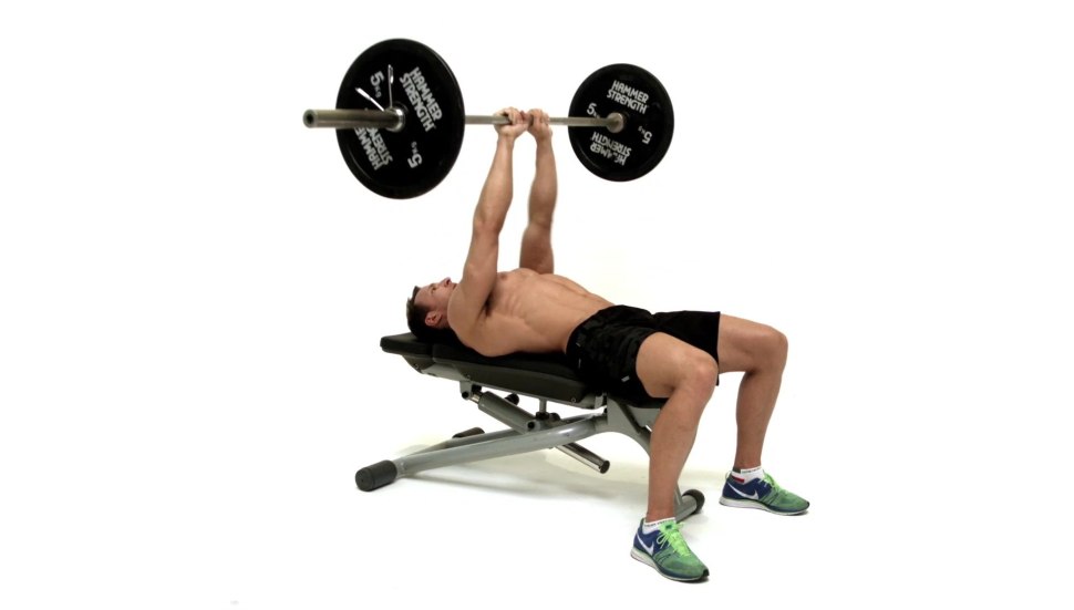 Barbell Bench Press упражнение