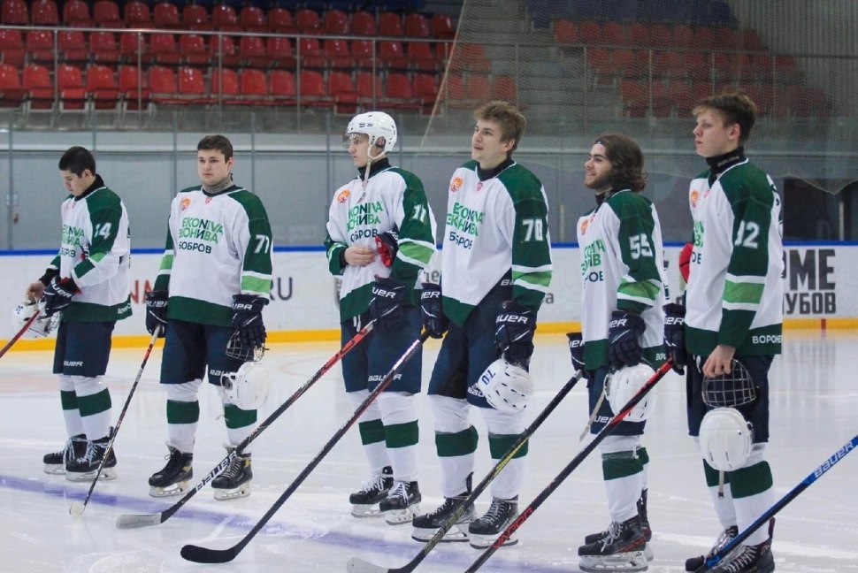 ЭКОНИВА Бобров хоккей НМХЛ