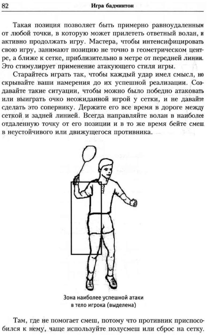 Подачи в одиночной игре бадминтон
