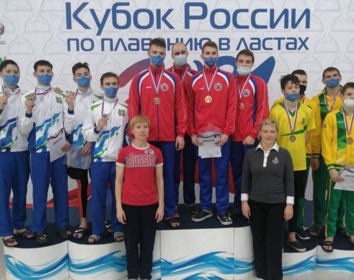 Кубок России по подводному спорту логотип