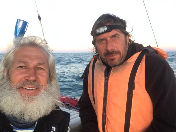 Двое Сибиряков на тримаране в кругосветке по Атлантике