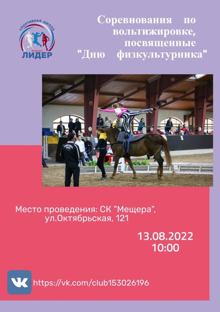 Вольтижировка 1 человек