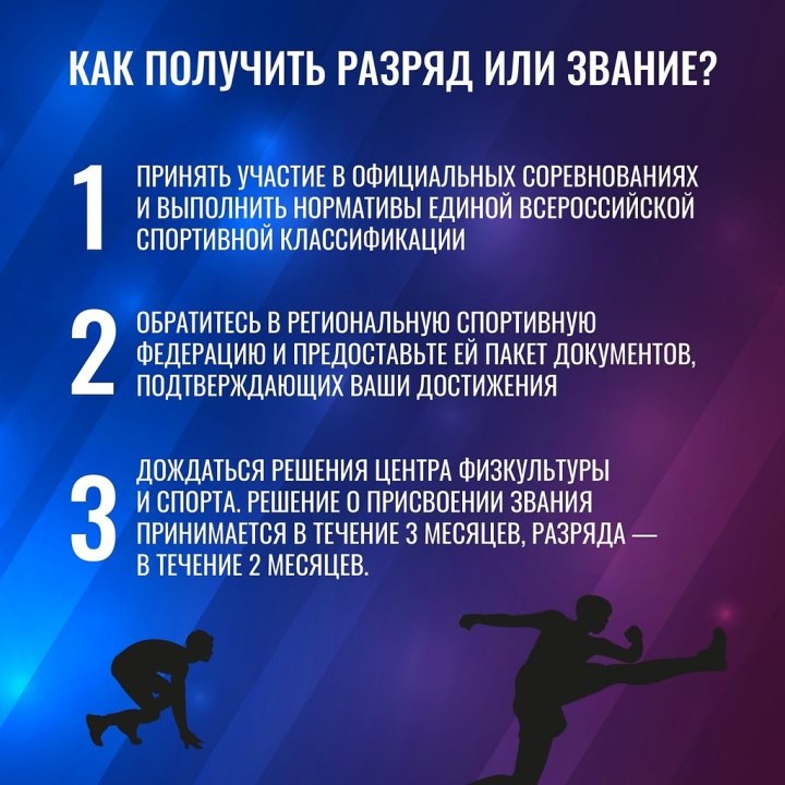 Что такое спортивный разряд в спорте