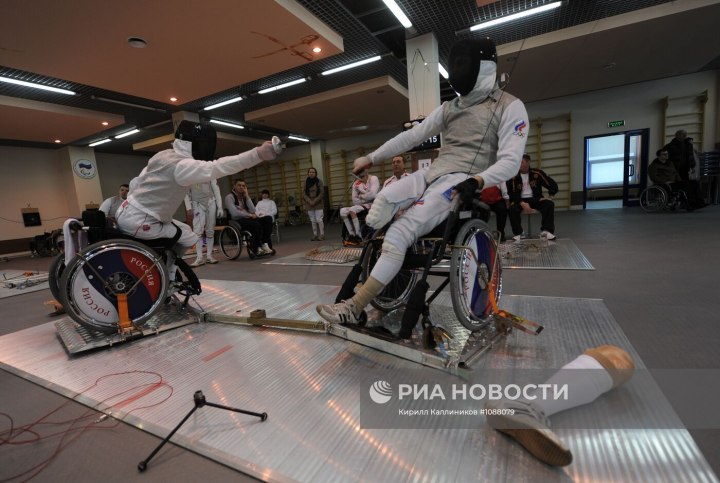 Фехтование Омск на колясках
