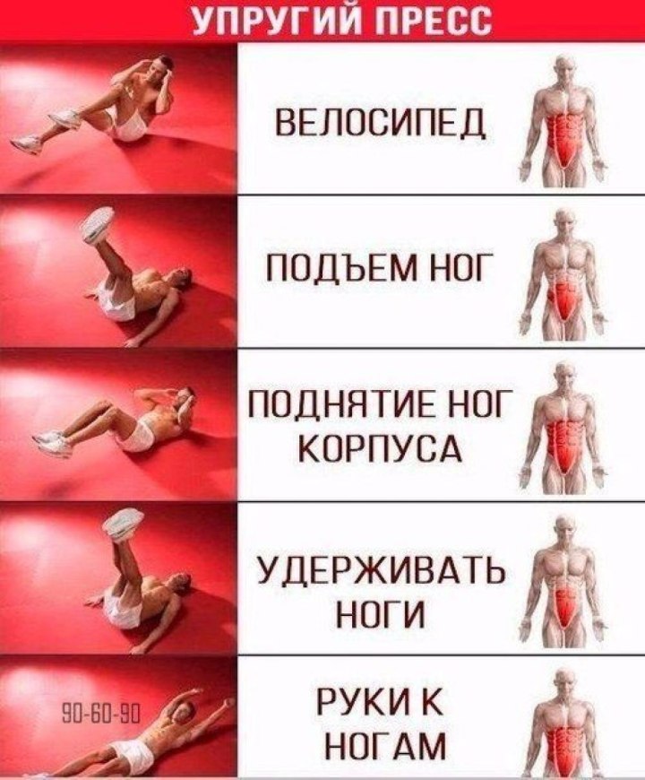 Упражнения для пресса